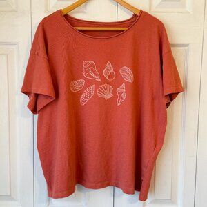 Madewell Elan Byrd Seashell T-shirt